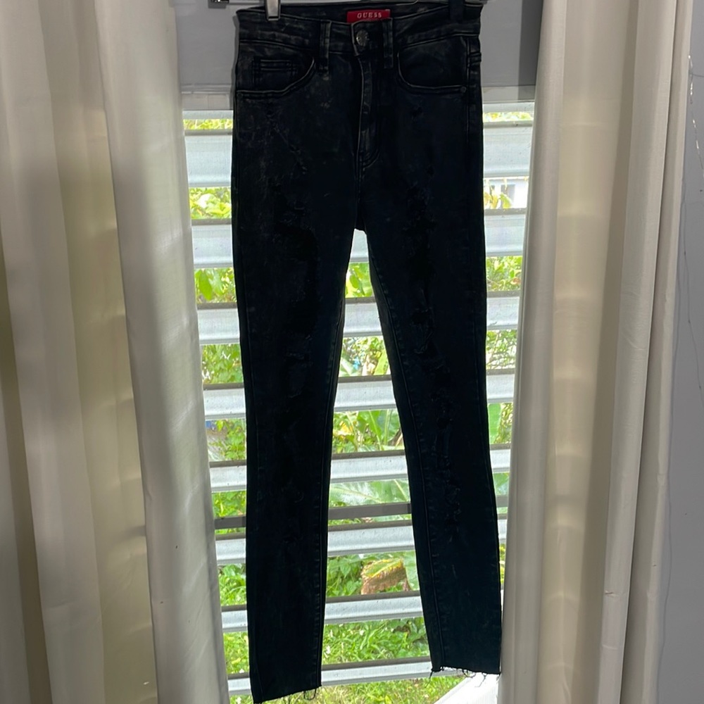 High rise guess jeans